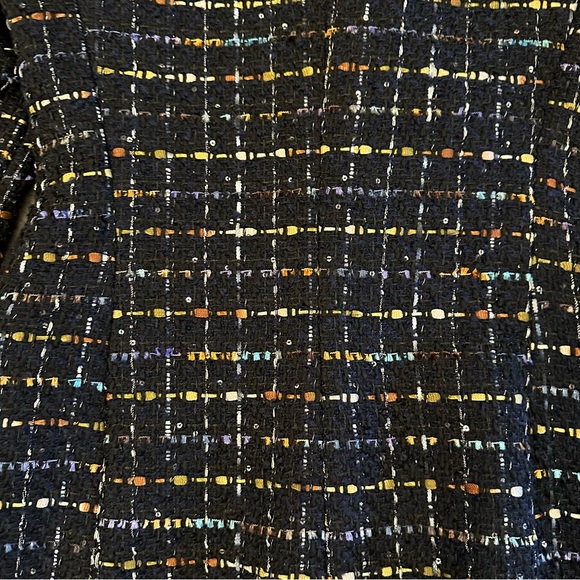 NWT Zara multi color tweed jacket (Sz S) - Picture 9 of 14
